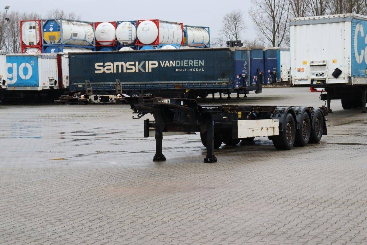 Container chassis Schmitz SCF 24 G EURO 2011