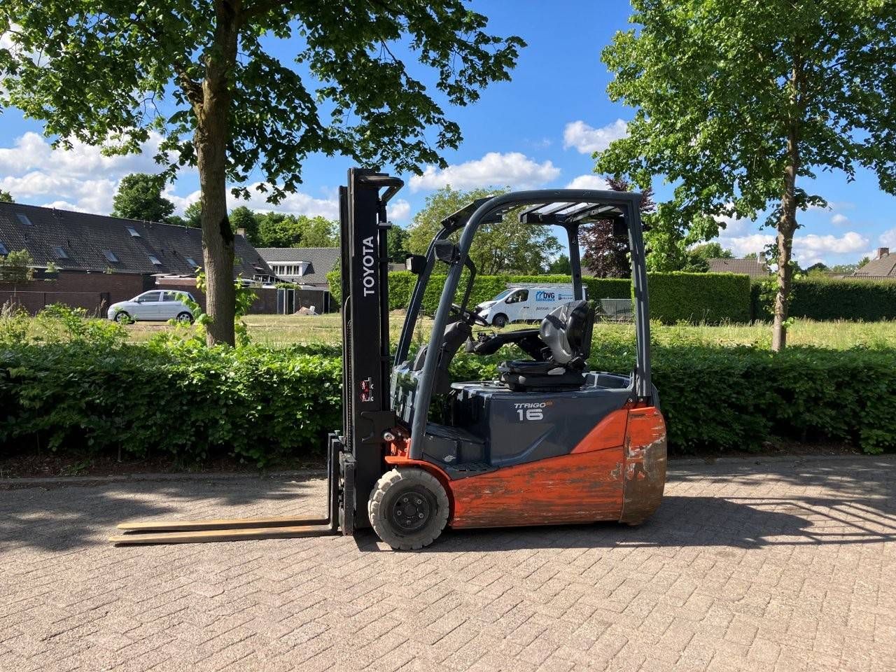 Forklift Nichyu 8FBET16 Electric 1600kg 2013
