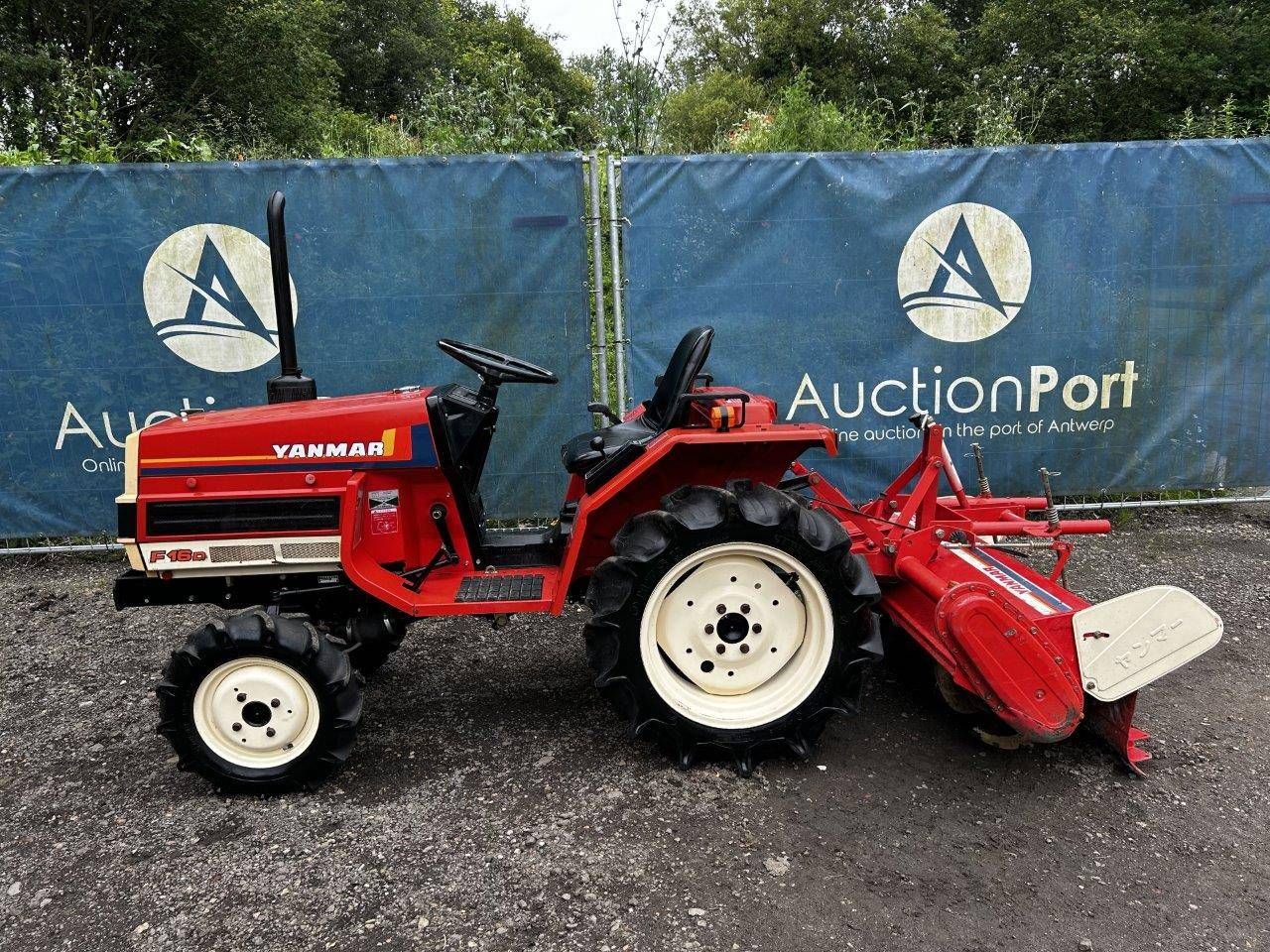 Mini tractor Yanmar F16D Diesel with cultivator