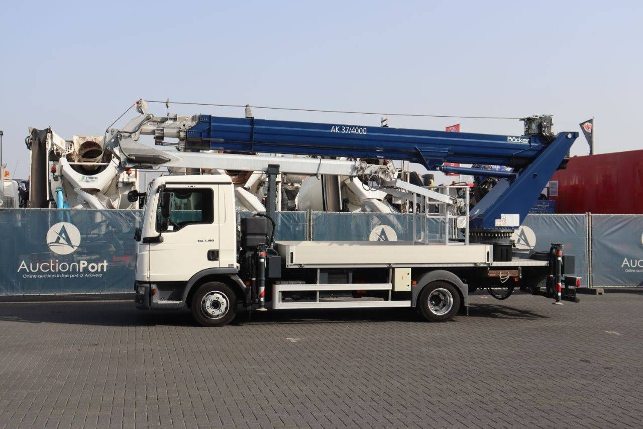 Truck mounted crane Bocker AK 37/4000 37m 2019