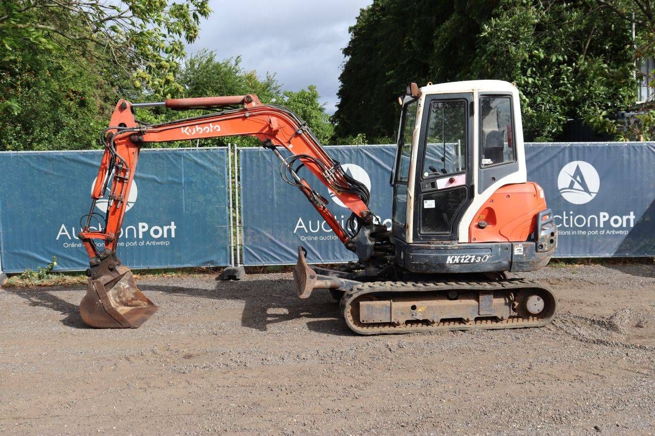 Escavatore cingolato Kubota KX121-3α Diesel 29kW 2007