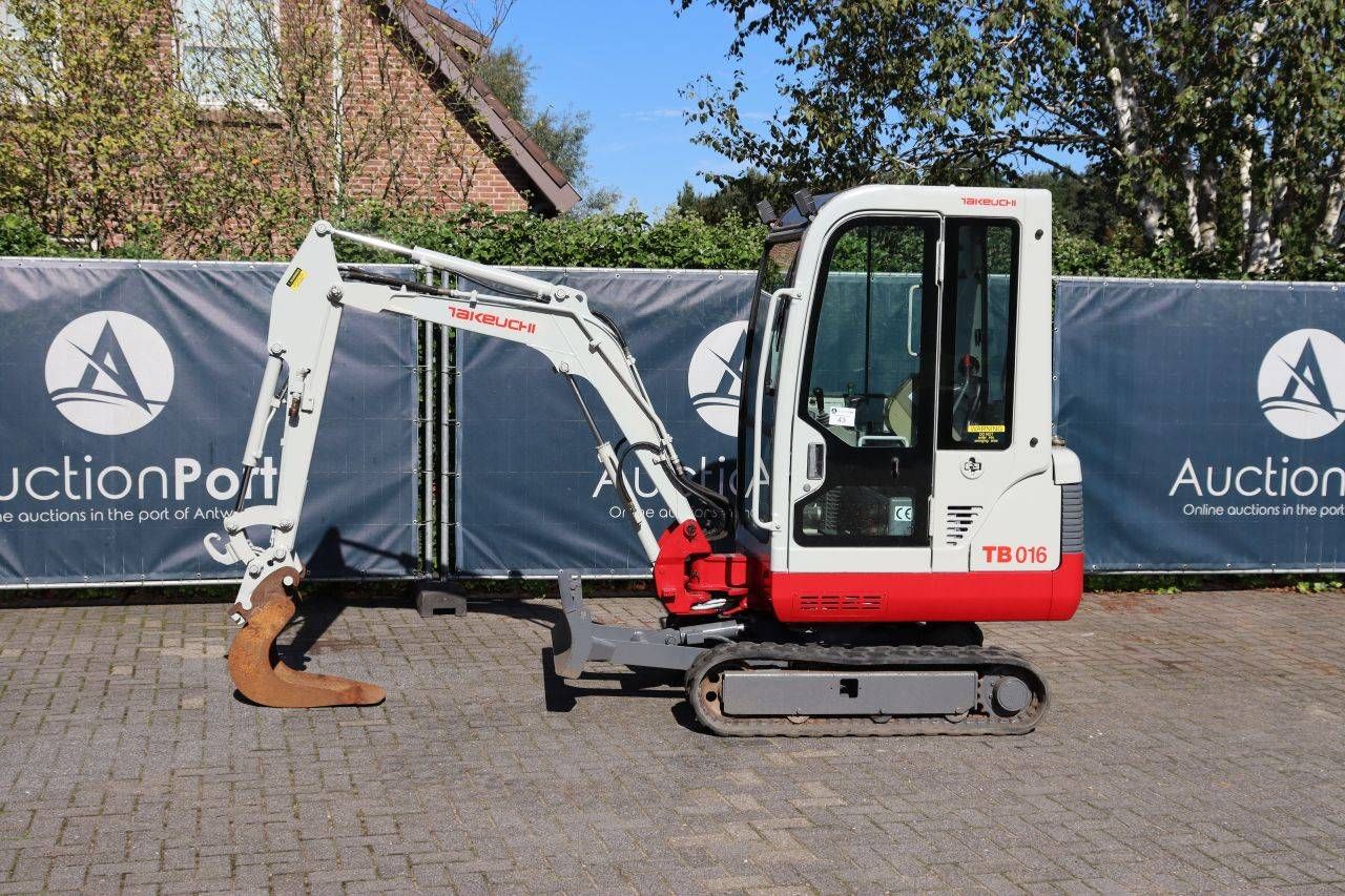 Escavatore cingolato Takeuchi TB016 Diesel 10kW