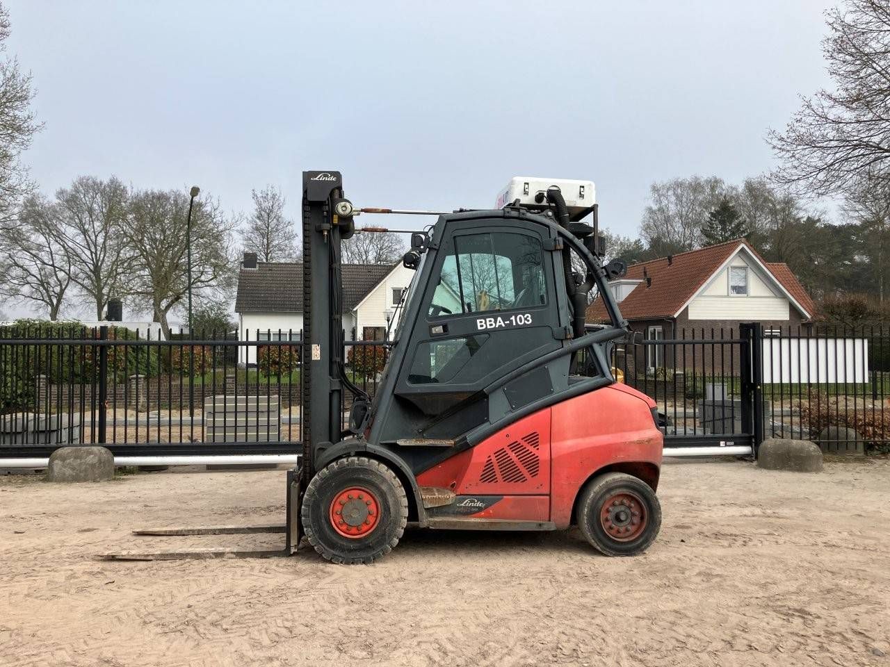 Forklift Linde H50D-02 Diesel 5000kg 4.0m 2018