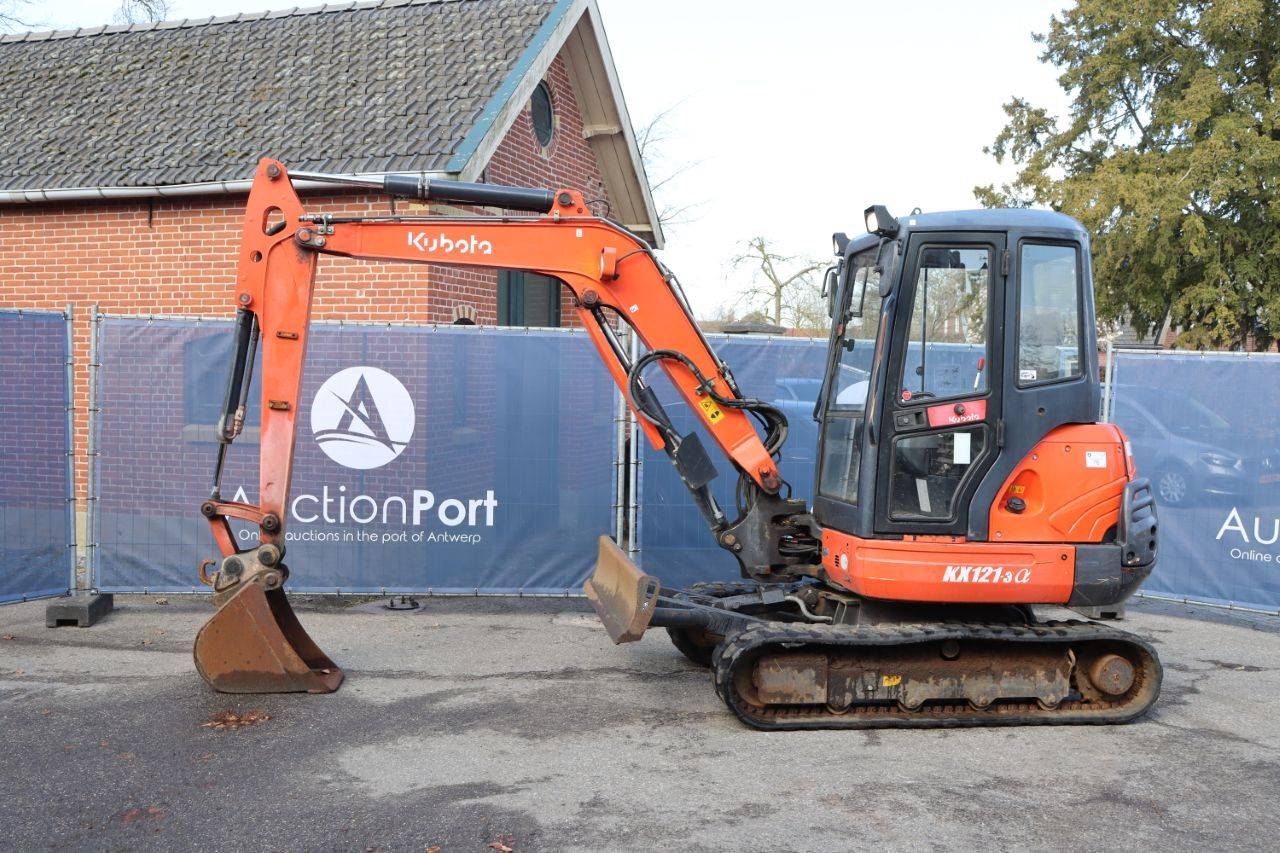 Crawler excavator Kubota KX121-3α Diesel 29kW 2015