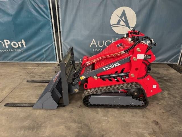 Skid Steer Loader Nuoman T330XL Red Diesel 2024 New 