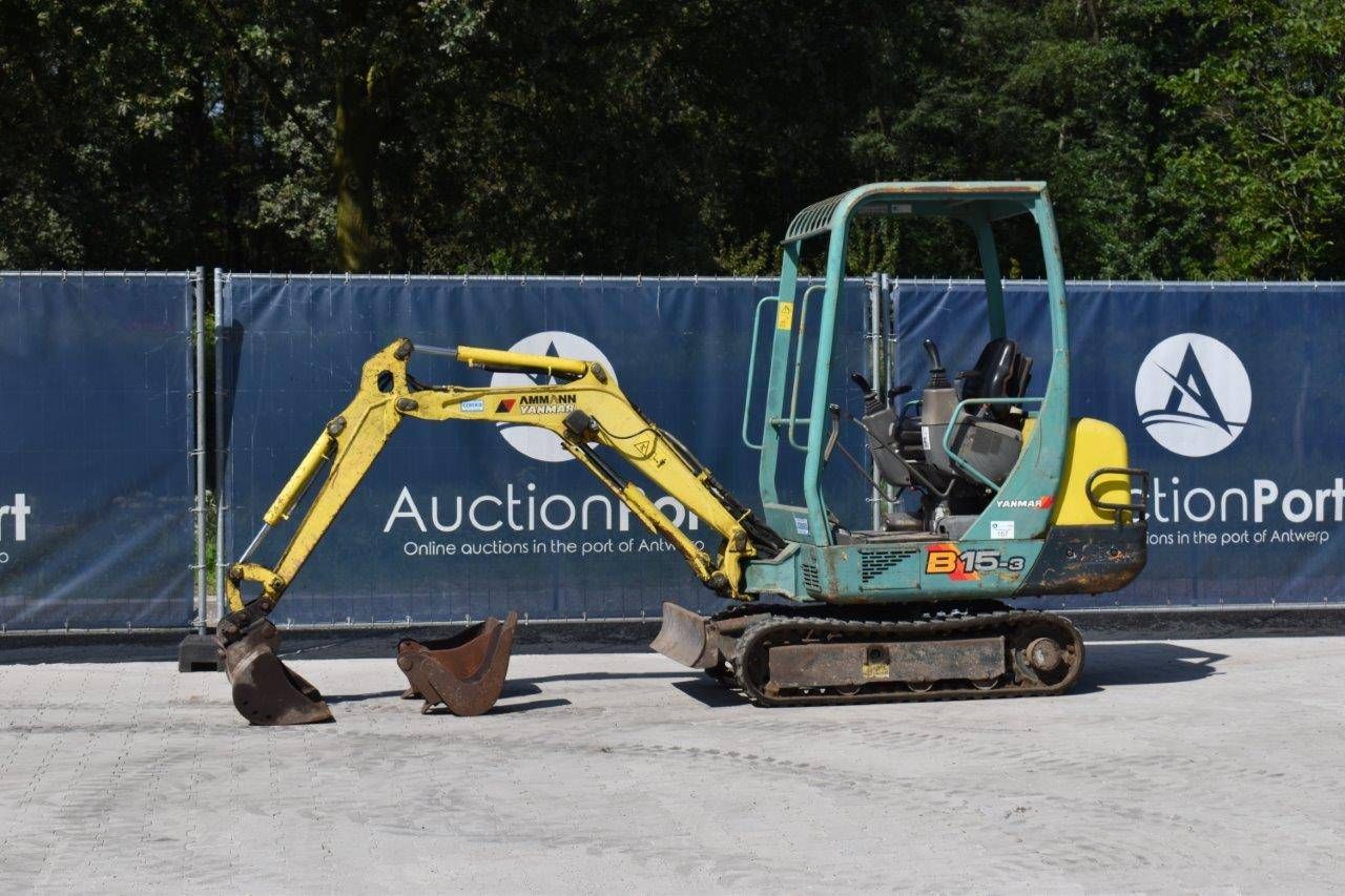 Crawler excavator Yanmar B15-3 Diesel