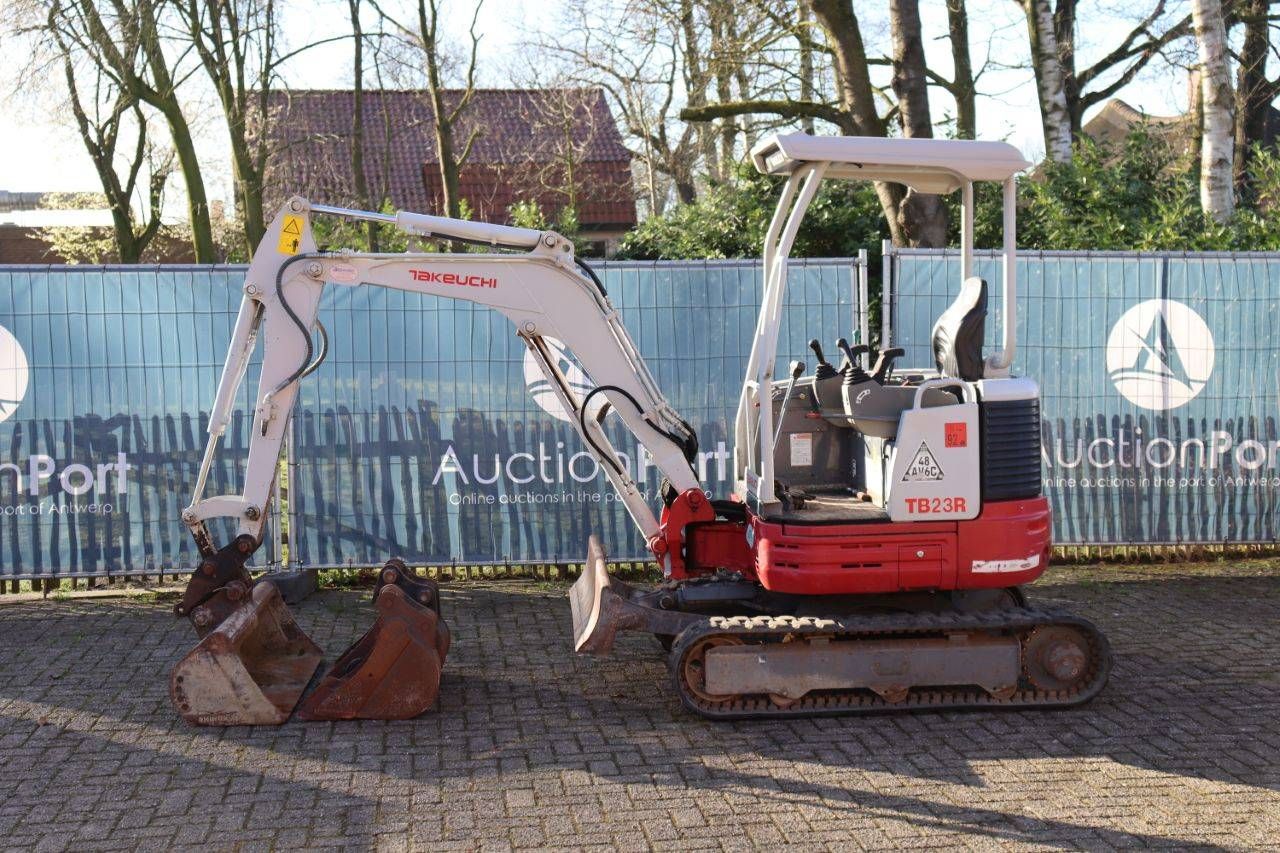 Mini excavator Takeuchi TB23R Diesel 14kW 2020