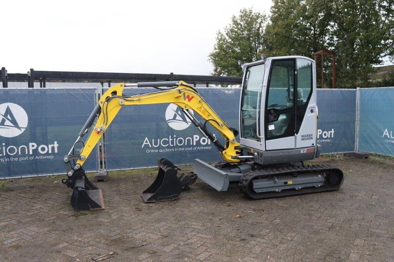 Crawler excavator Wacker Neuson EZ26 Diesel 21hp 2022 New DEMO