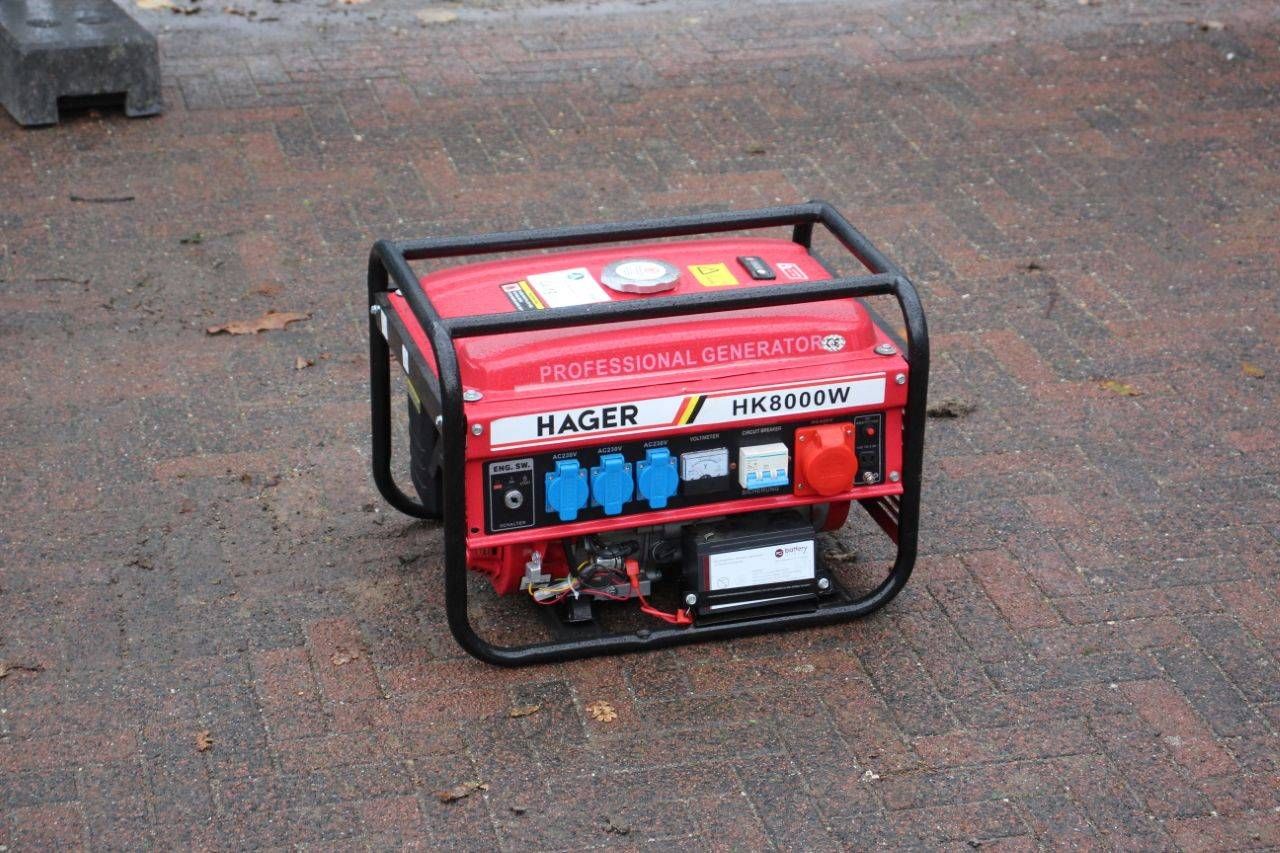 Hager HK8000W Petrol Generator 6.5hp New