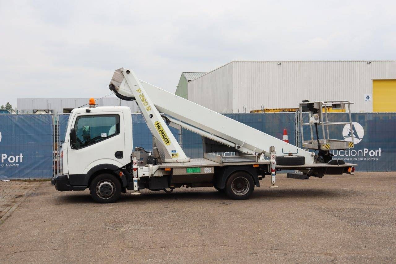 Truck mounted aerial platform Nissan Cabstar with Aerial Work Platform Palfinder P260B 230kg 25.8m 2013