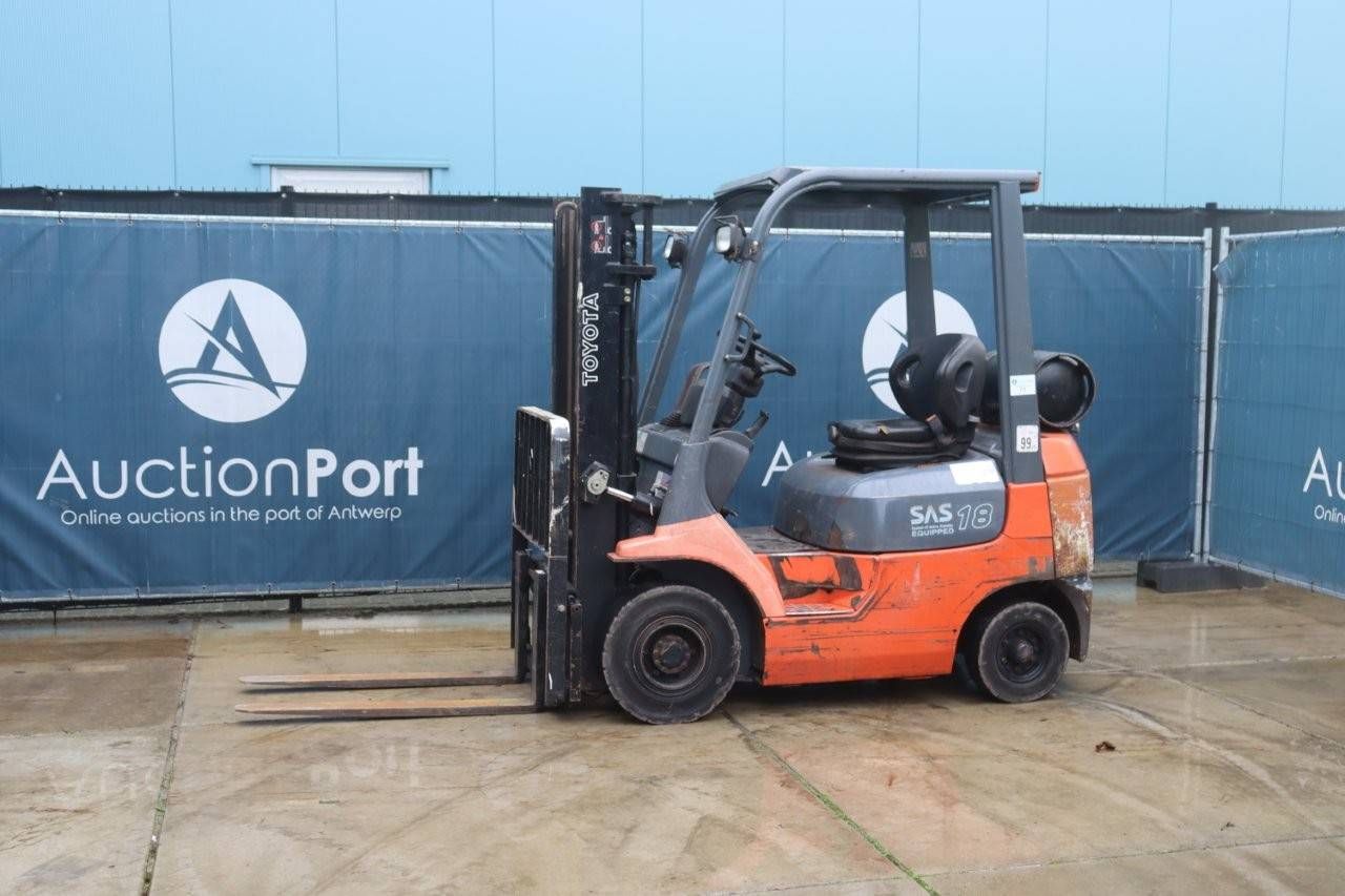 Forklift Toyota 42-7FGF18 LPG 1750kg 3.0m 2003