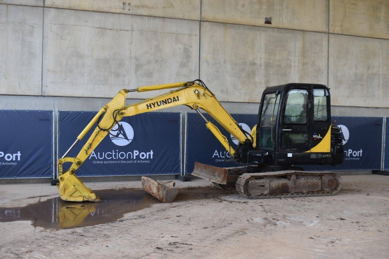 Crawler excavator Hyundai R55-7 Diesel 