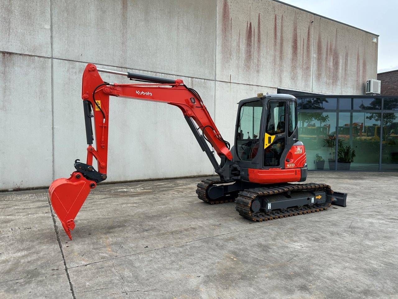 Crawler excavator Kubota KX155-3SZ Diesel 39.5hp 2012