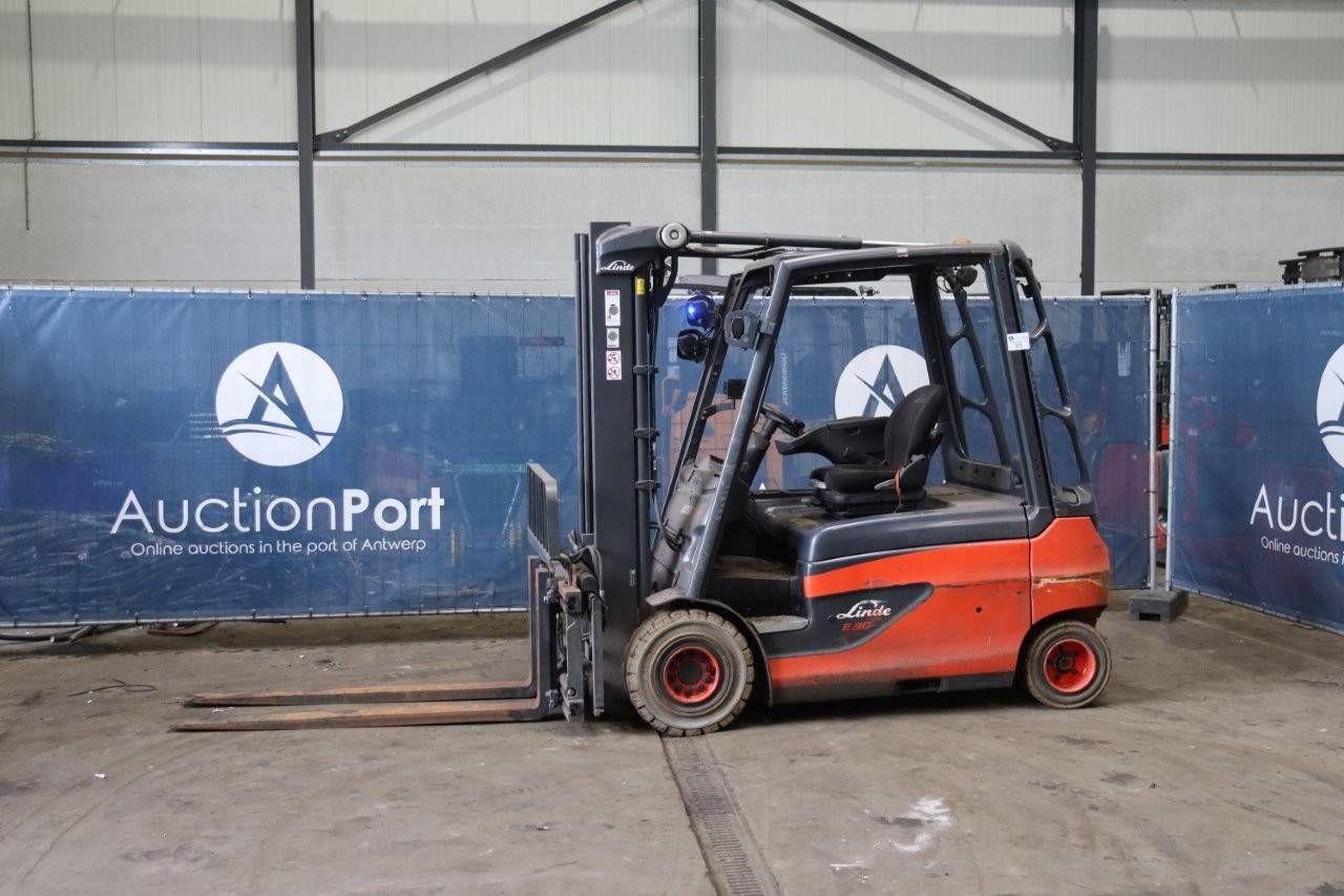 Forklift Linde E30L-01 Electric 3000kg 3.5m 2018