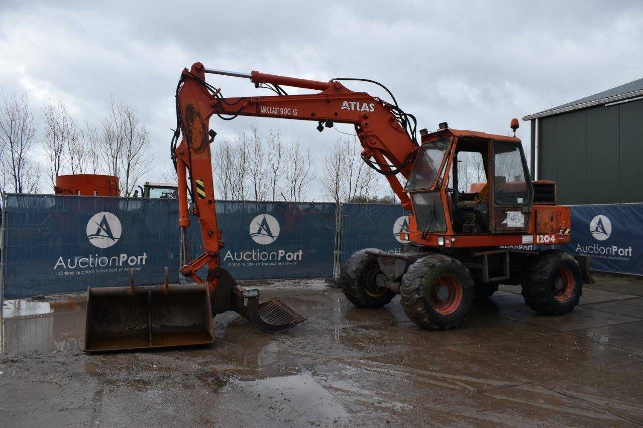 Tire crane Atlas 1204 Diesel 