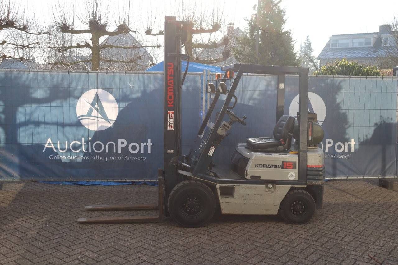 Forklift Komatsu FG15-15 LPG 1500kg 3.5m 1989