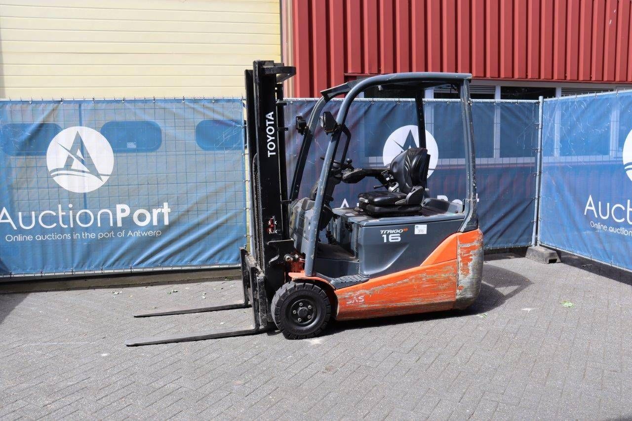 Forklift Toyota 8FBE16T Electric 1600kg 3.3m 2019