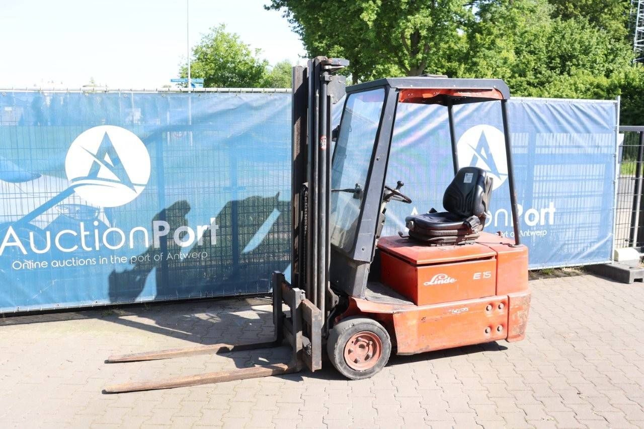 Forklift Linde E15 Electric 1500kg 4.9m 1999