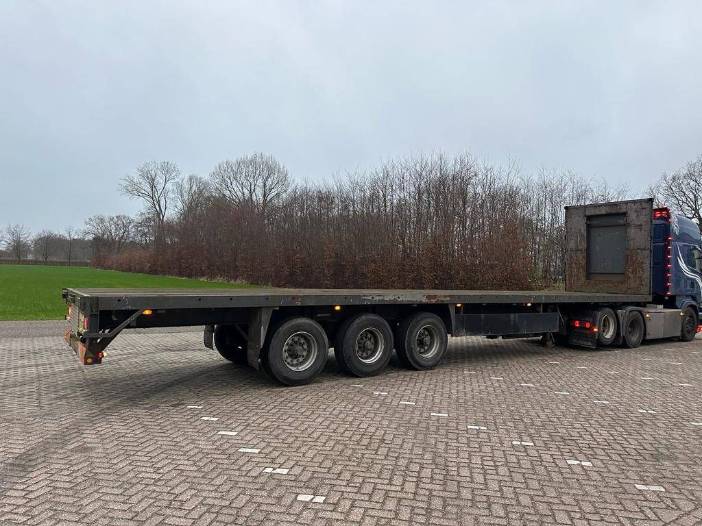Flat Semitrailer Jumbo 39500kg