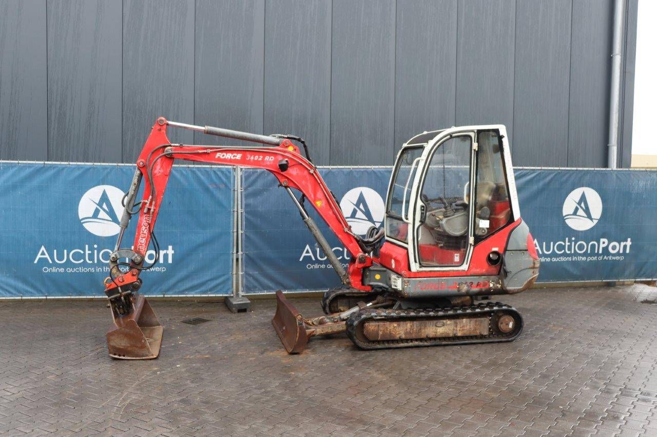Crawler excavator Neuson 3402RDV Diesel 31hp 2000