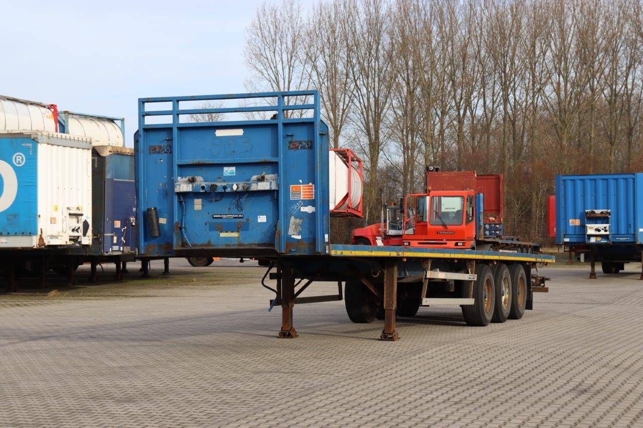 Flat semi-trailer Groenewegen DRO-14-27 2004
