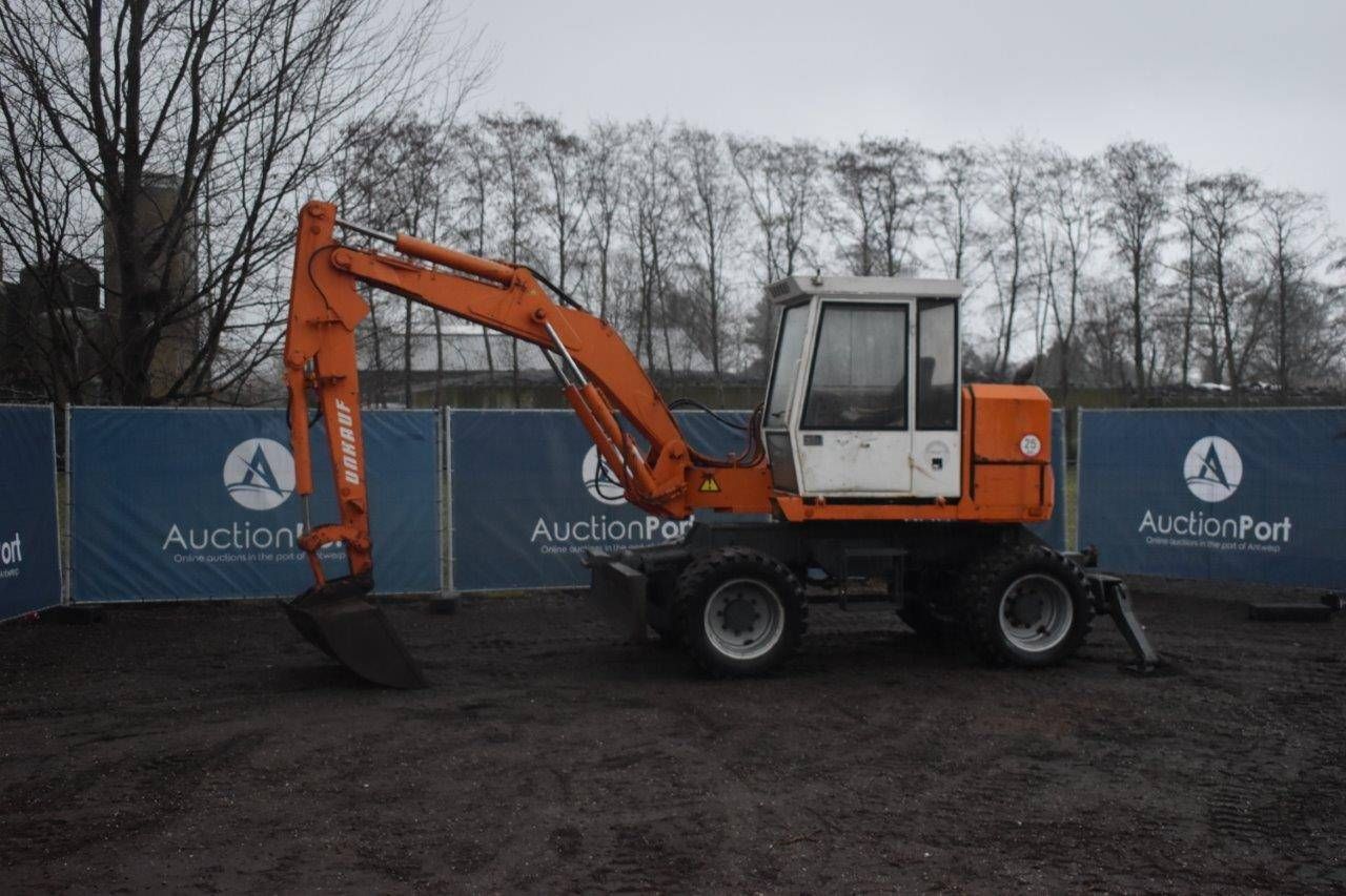 Wheel excavator Unkrauf Diesel