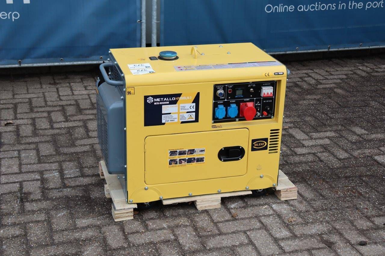 Generator Metallo HP6500LN-3 Diesel New