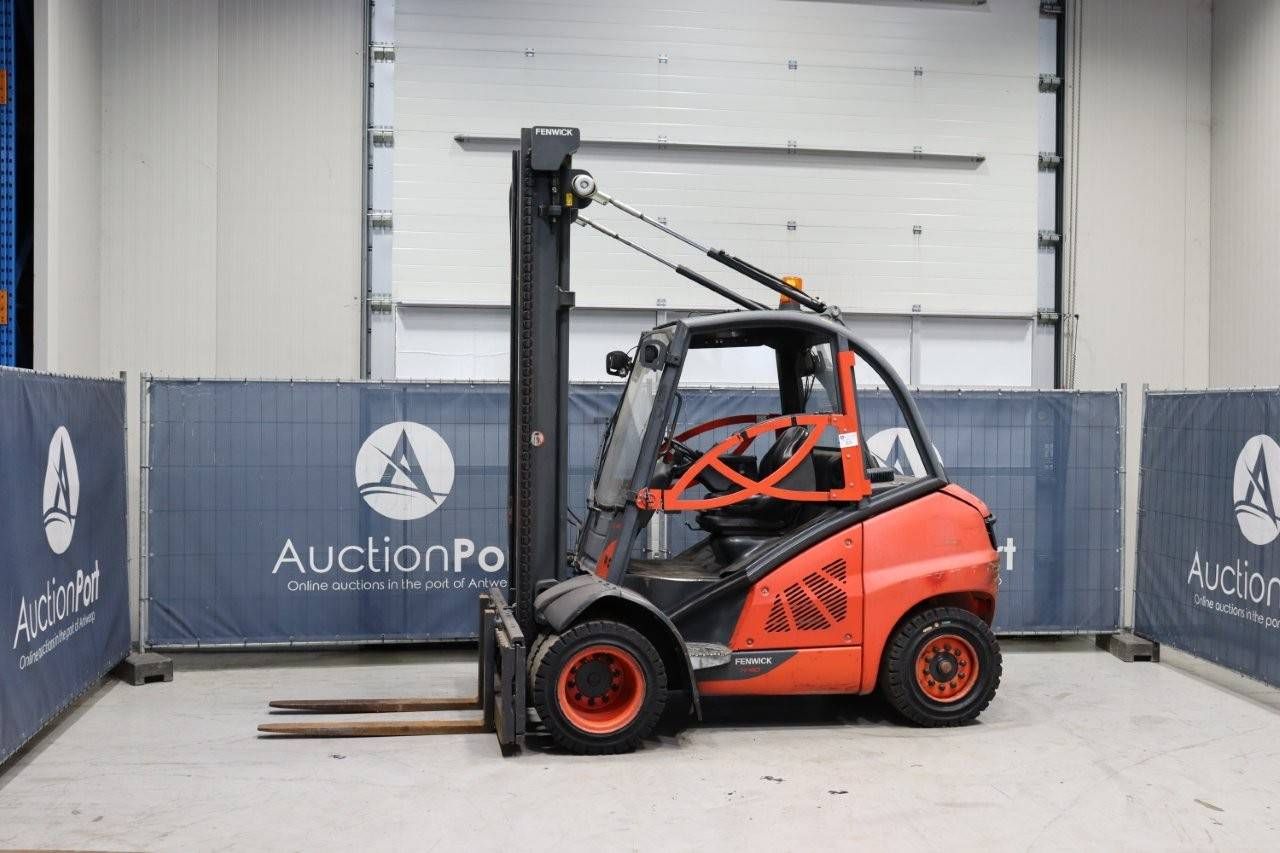 Forklift Fenwick-Linde H40D-02 Diesel 4000kg 5.0m 2013