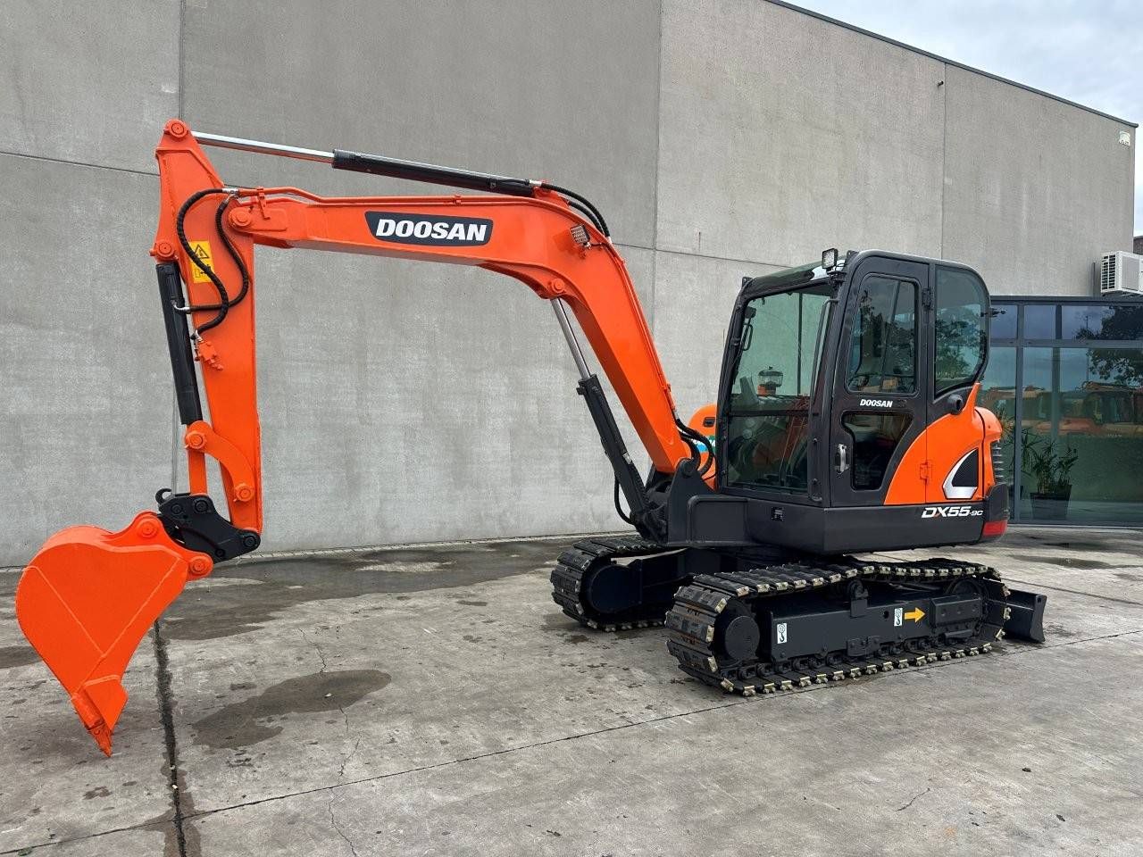 Doosan DX55-9C Diesel-Midi-Bagger 2018