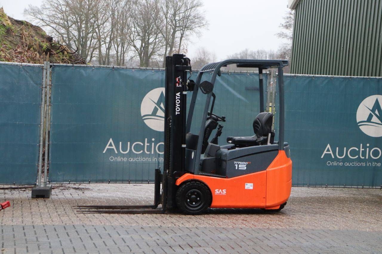 Forklift Toyota 7FBEST15 Electric 1500kg 4.71m 2019