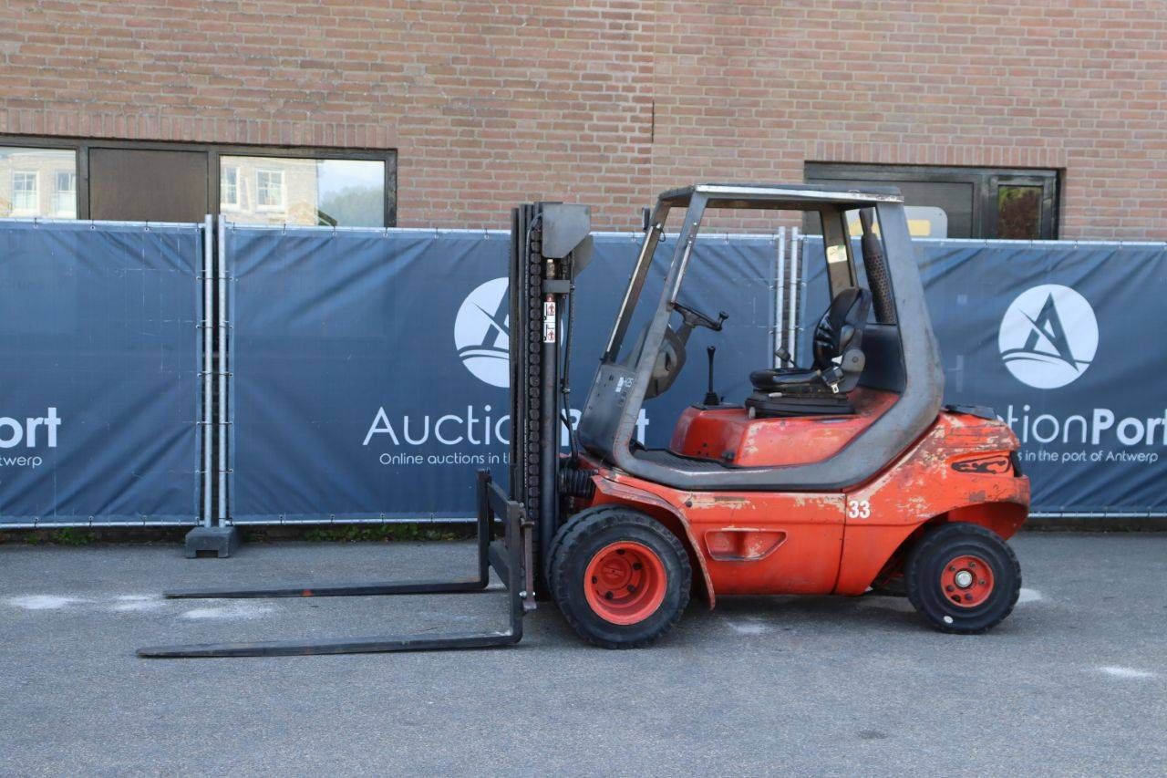 Forklift Linde H25D Diesel 2500kg 3.9m 1990