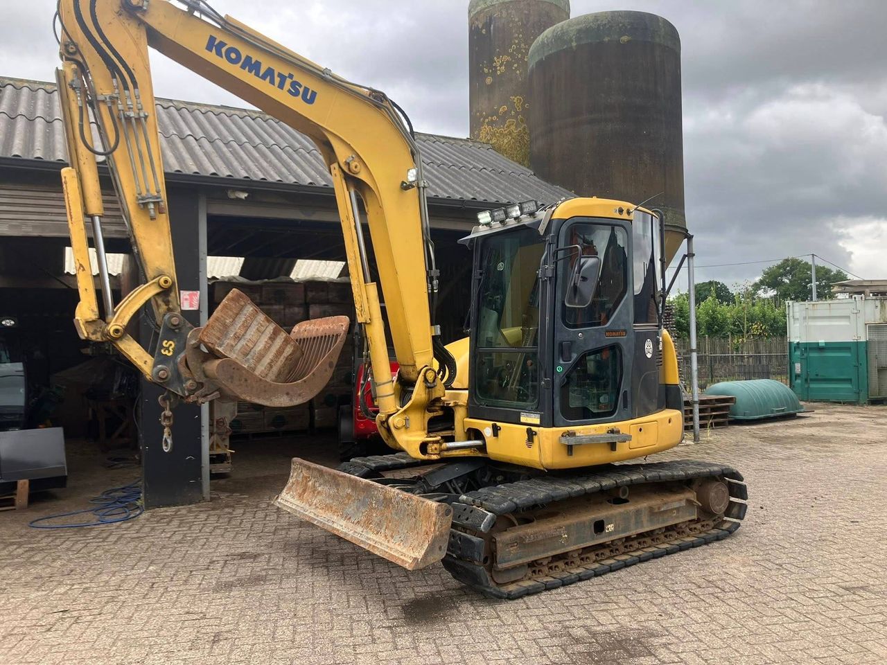 Crawler excavator Komatsu PC80 Diesel 2012
