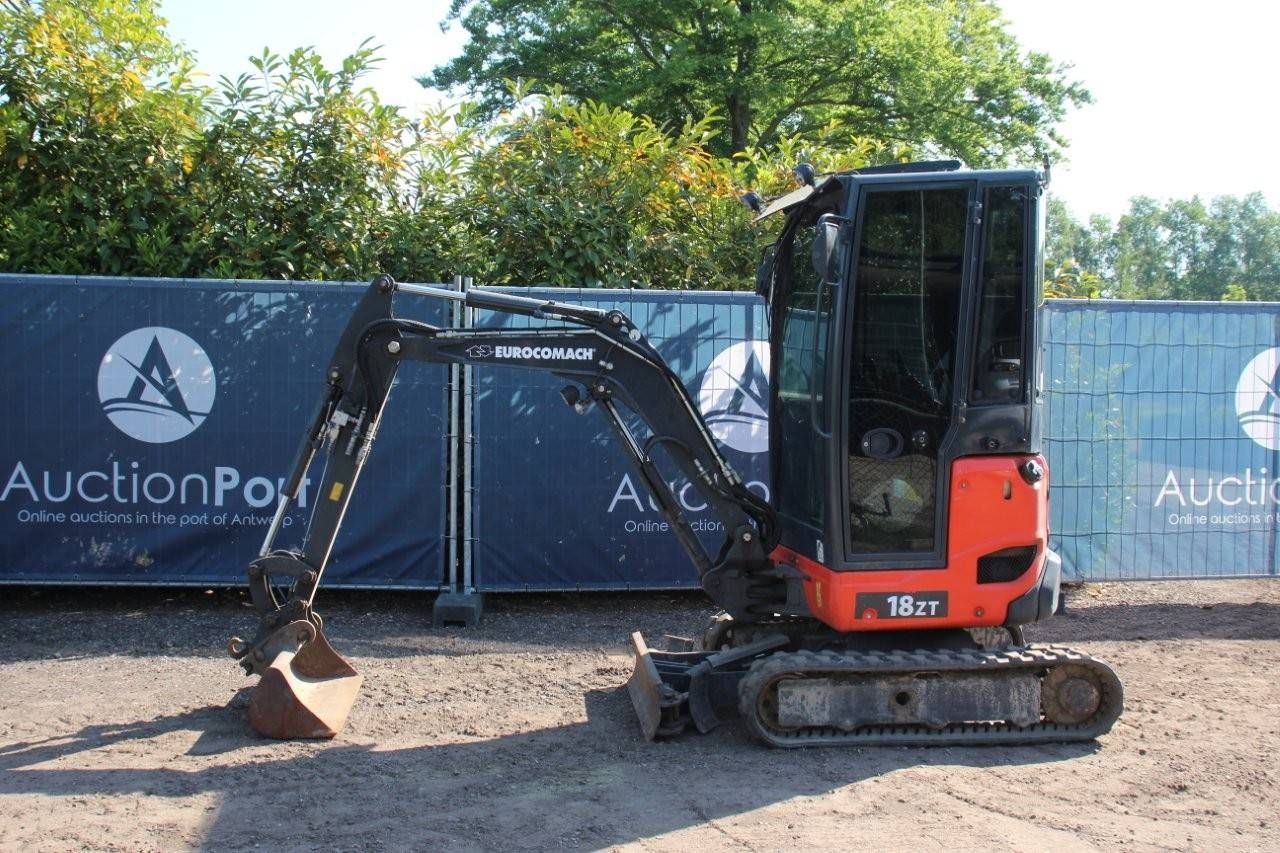 Mini excavator Eurocomach ES 18 ZT Diesel 14kW 2017