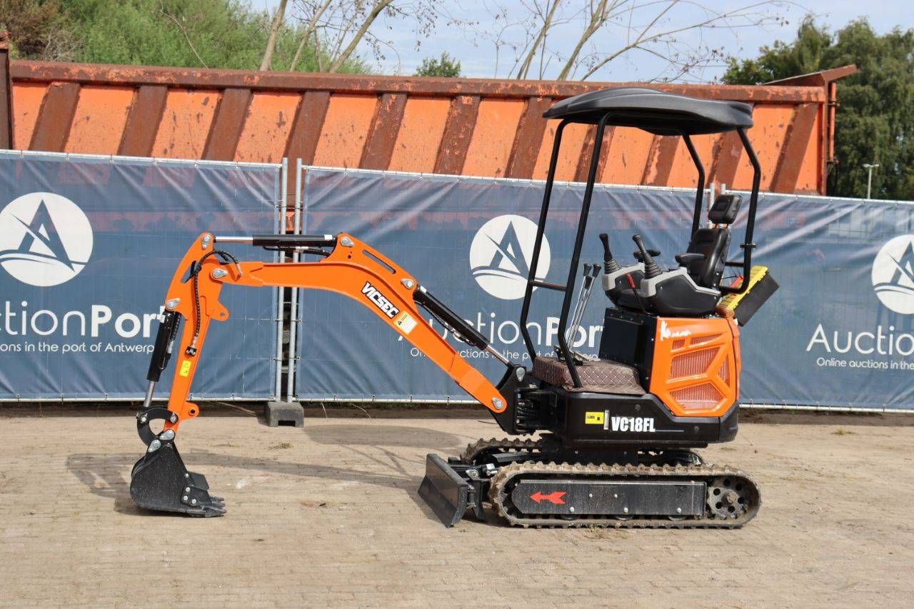 Mini excavator Vicsec VC18FL Diesel 18kW 2025 New