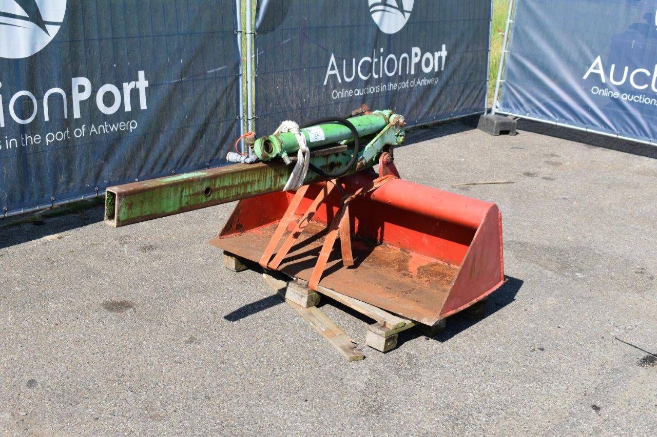 Slide-in part with excavator bucket for Hansa APZ crane