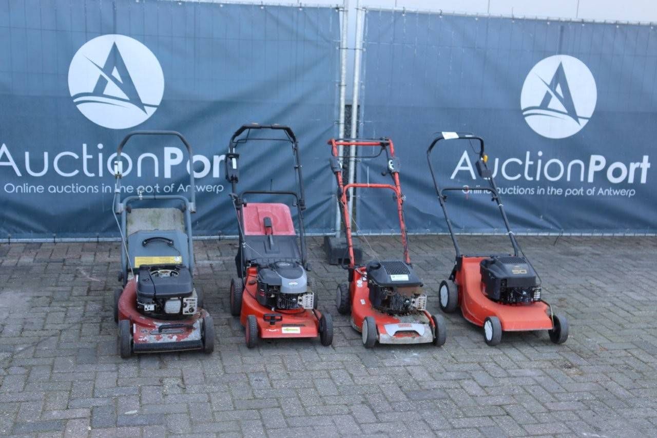Lot of Lawn Mowers Various Petrol