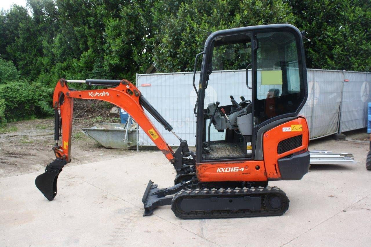 Minigraver Kubota KX016-4 Diesel 13pk 2016