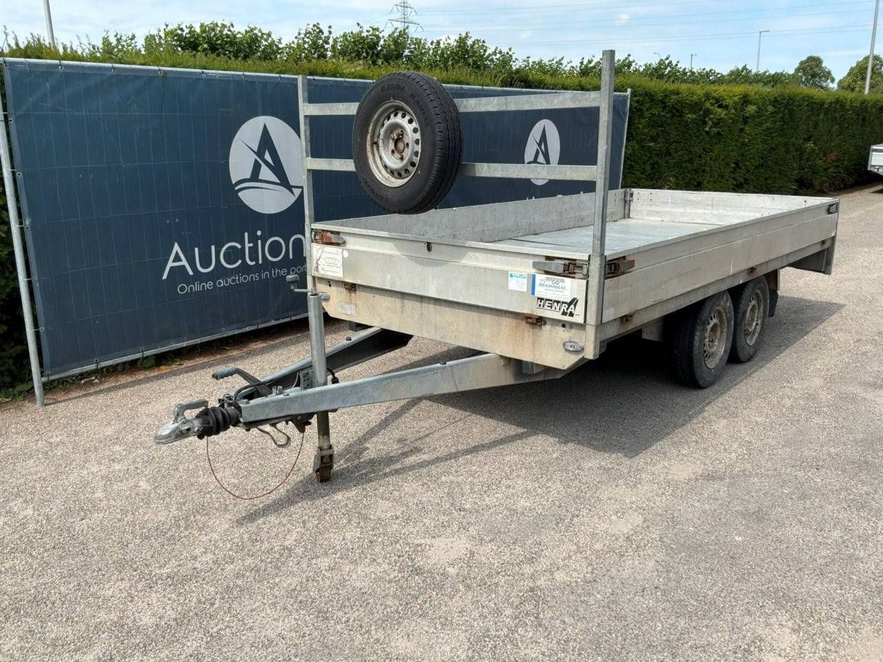 Platform trailer Henra PL 2 2006