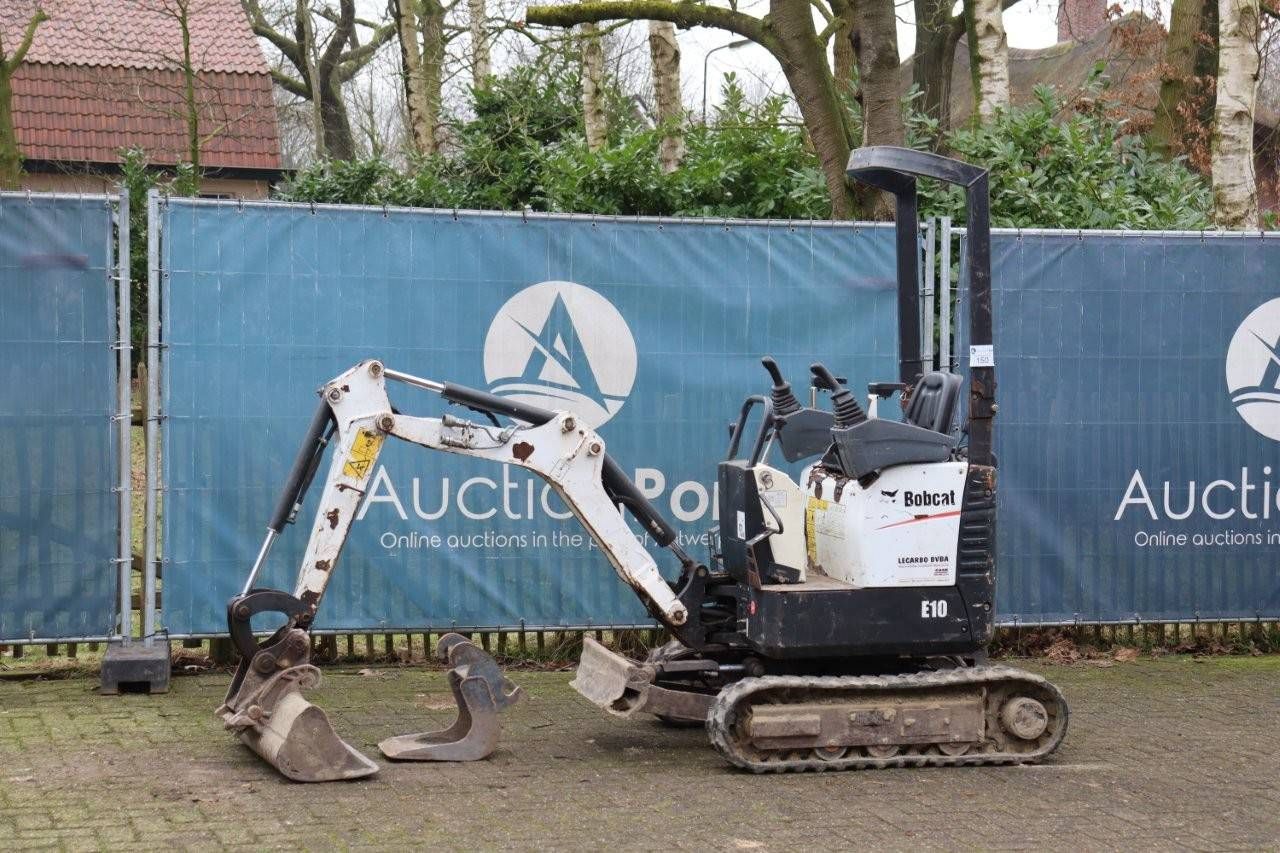 Mini digger Bobcat E10 AAEM Diesel 2015