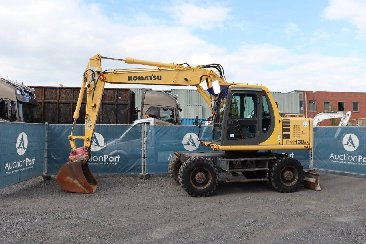Wheel excavator Komatsu PW130ES-6K Diesel 1998