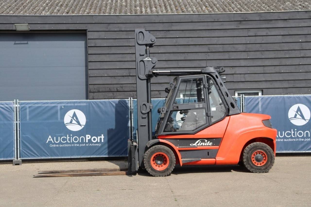 Forklift Linde H80D-01/900 Diesel 8000kg 10.0m 2012