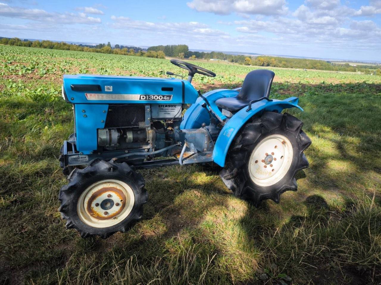 Mini tractor Mitsubishi D1300 4WD Diesel 13hp