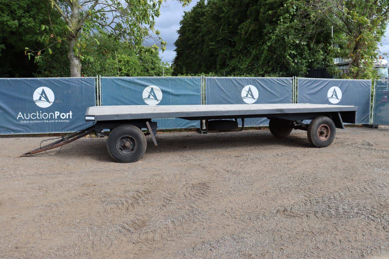 Flatbed Trailer Self-Built 1980
