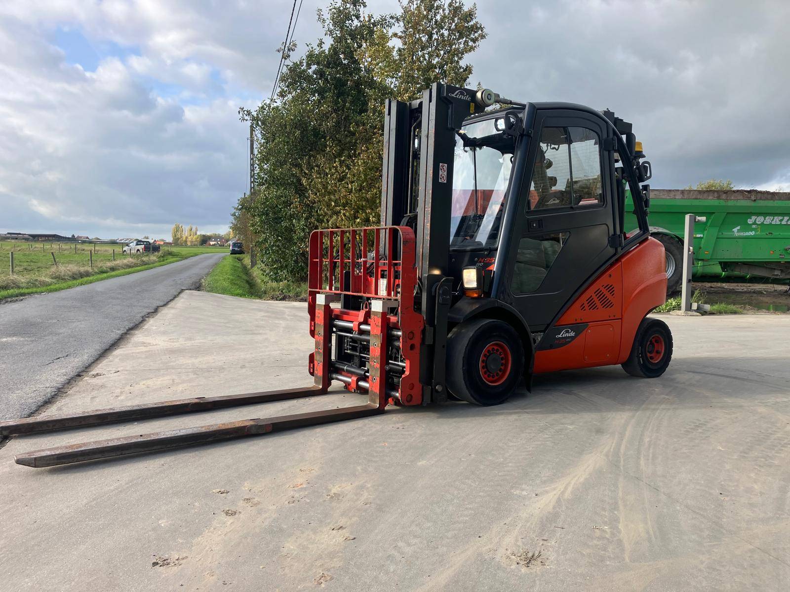 Forklift Linde H35T-02 LPG 3500kg 2016