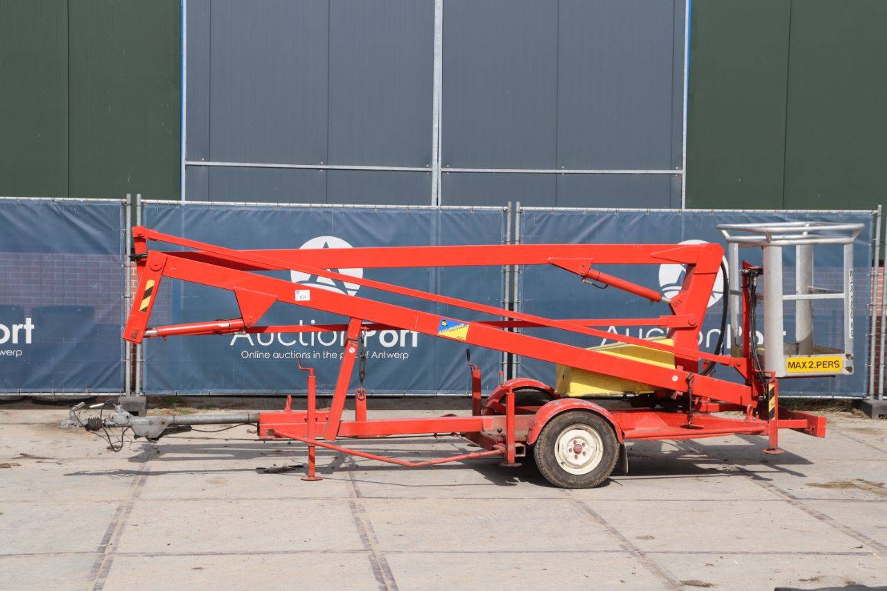Trailer-mounted aerial platform Etramo SKY HIGH1200 Electric 12m 1990
