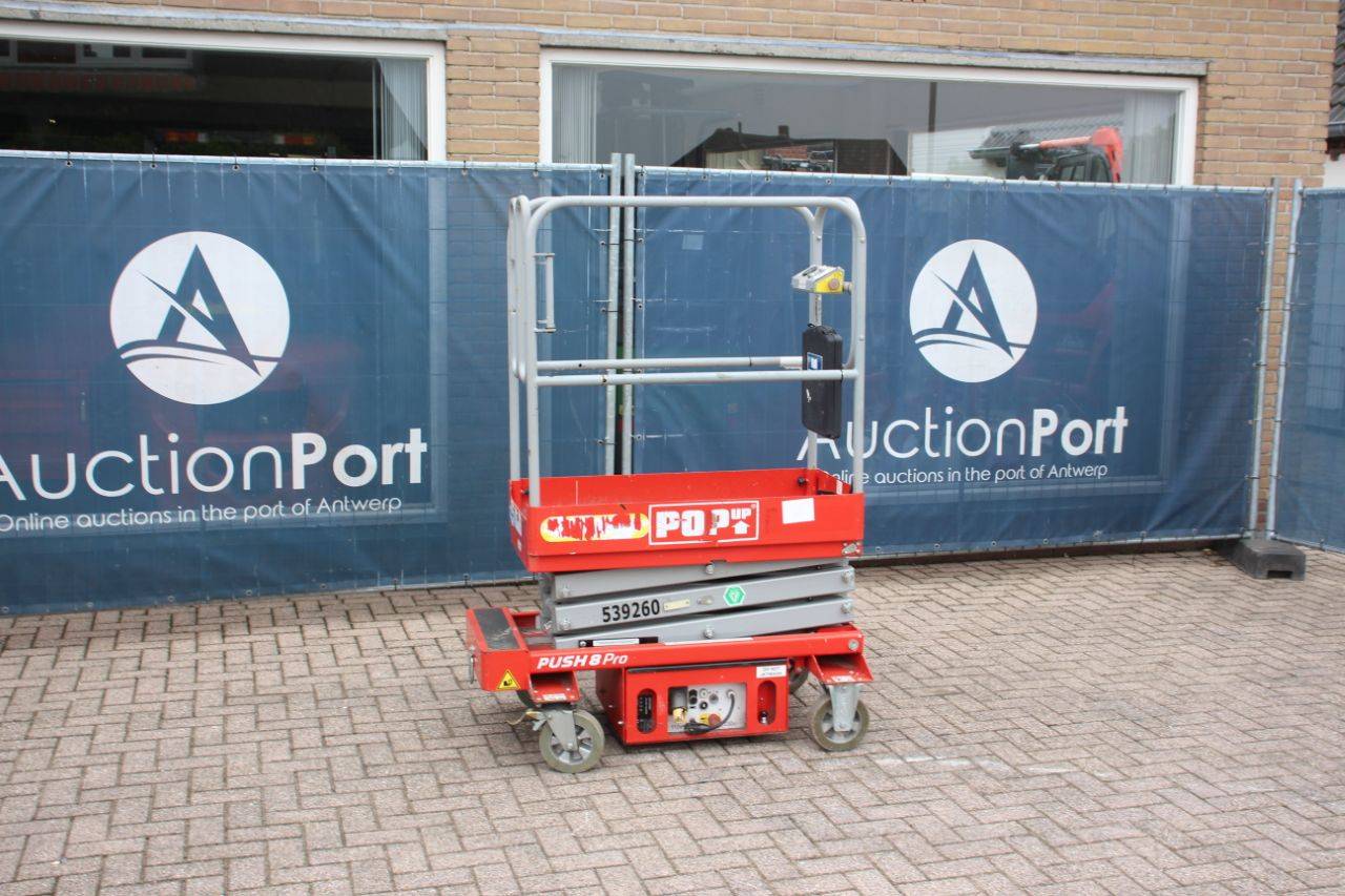 Scissor Lift Snorkel PUSH 8 Pro Electric 2014