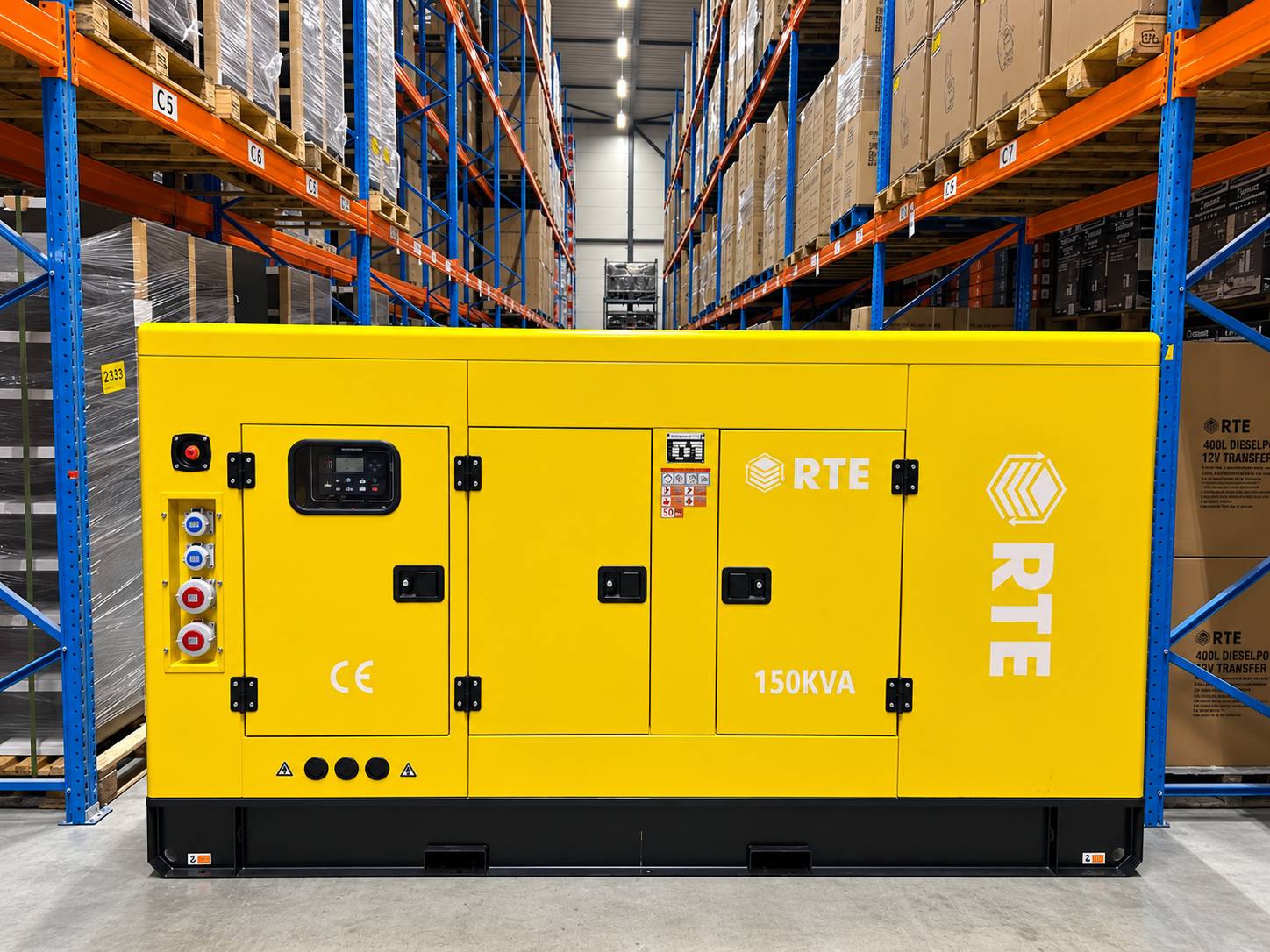 Generatore diesel RTE 7748 150 kVA 2026 Nuovo