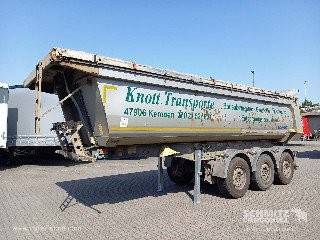 Open Semitrailer Schmitz Cargobull Auflieger Kipper Stahlrundmulde 2015