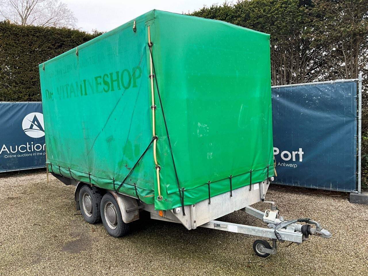 Covered wagon Anssems 2000kg 1991