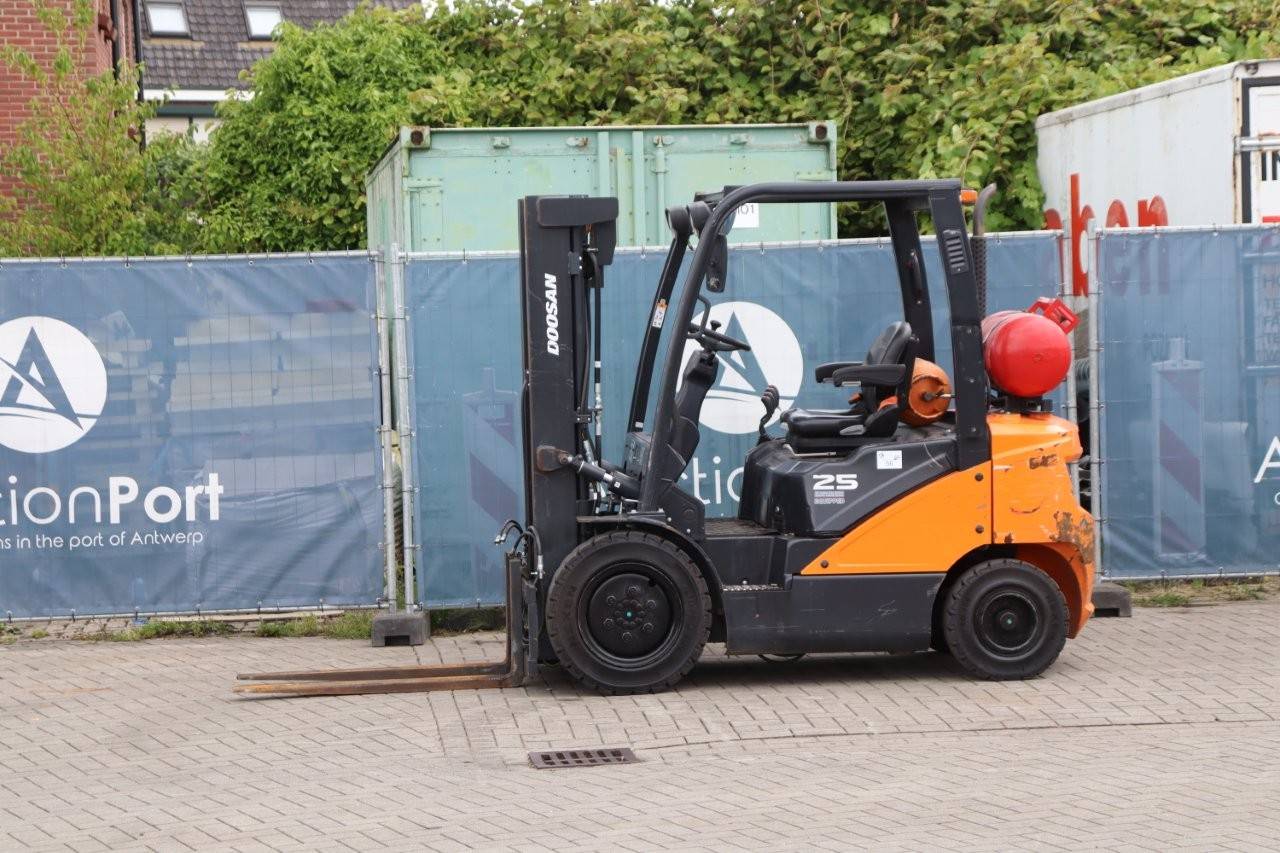 Doosan G25P-7 LPG Forklift 2500kg 4.73m 2019